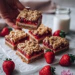Strawberry Oatmeal Breakfast Bars Recipe