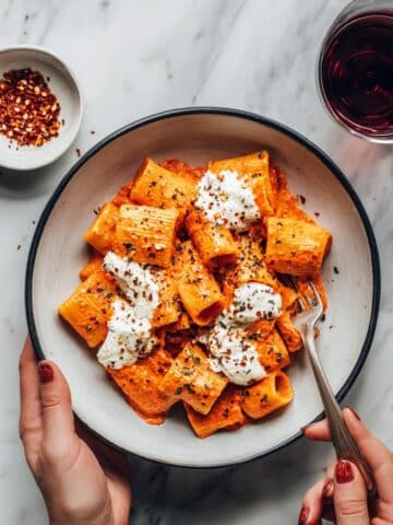 Smoky Tomato Pasta with Burrata Recipe