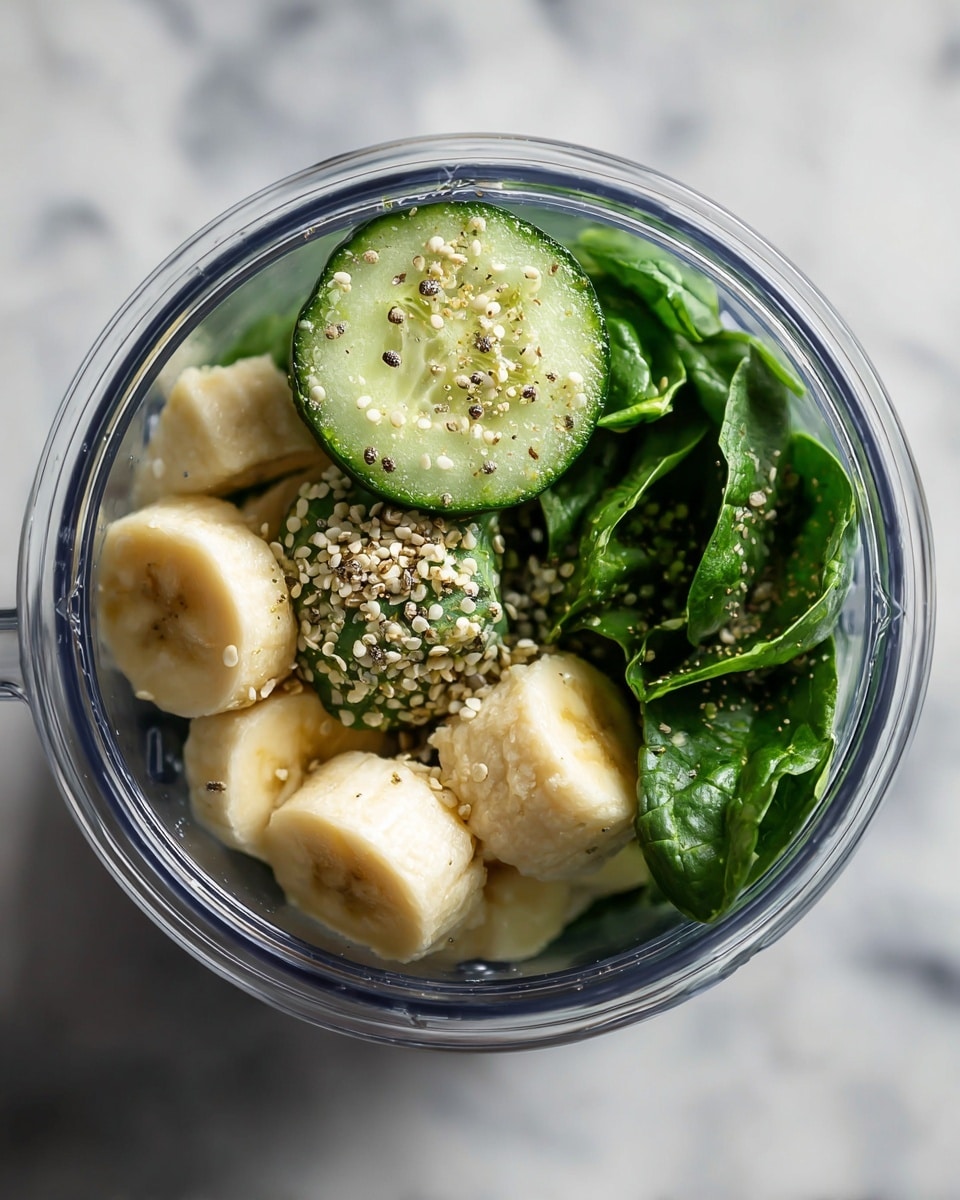 Ginger Colada Green Smoothie Recipe - Recipe Image