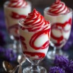 White Chocolate Cheesecake Mousse with Raspberry Compote Recipe
