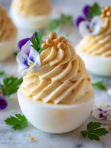 Boursin Deviled Eggs Recipe