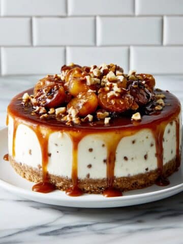 Peach Cobbler Cheesecake (2 Desserts in One) Recipe
