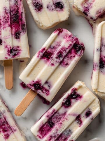 Berry Yogurt Popsicles Recipe