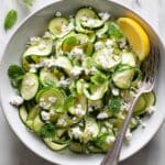Zucchini Salad With Lemon & Mint Recipe
