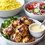 Yogurt Marinated Chicken With Herby Sumac Salad Recipe