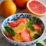 Citrus Fruit Salad with Honey and Mint Recipe