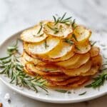 Crispy Herb Potato Stacks Recipe