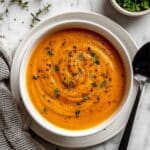 Zesty Carrot Ginger Soup Recipe