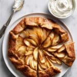 Rustic Apple Galette with Vanilla Glaze Recipe
