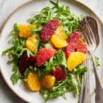 15-Minute Refreshing Citrus Salad with Arugula Recipe