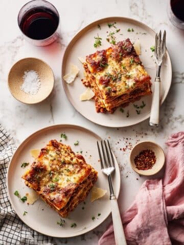 Lasagna for Two Recipe