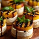 Grilled Peach and Ricotta Crostini Recipe