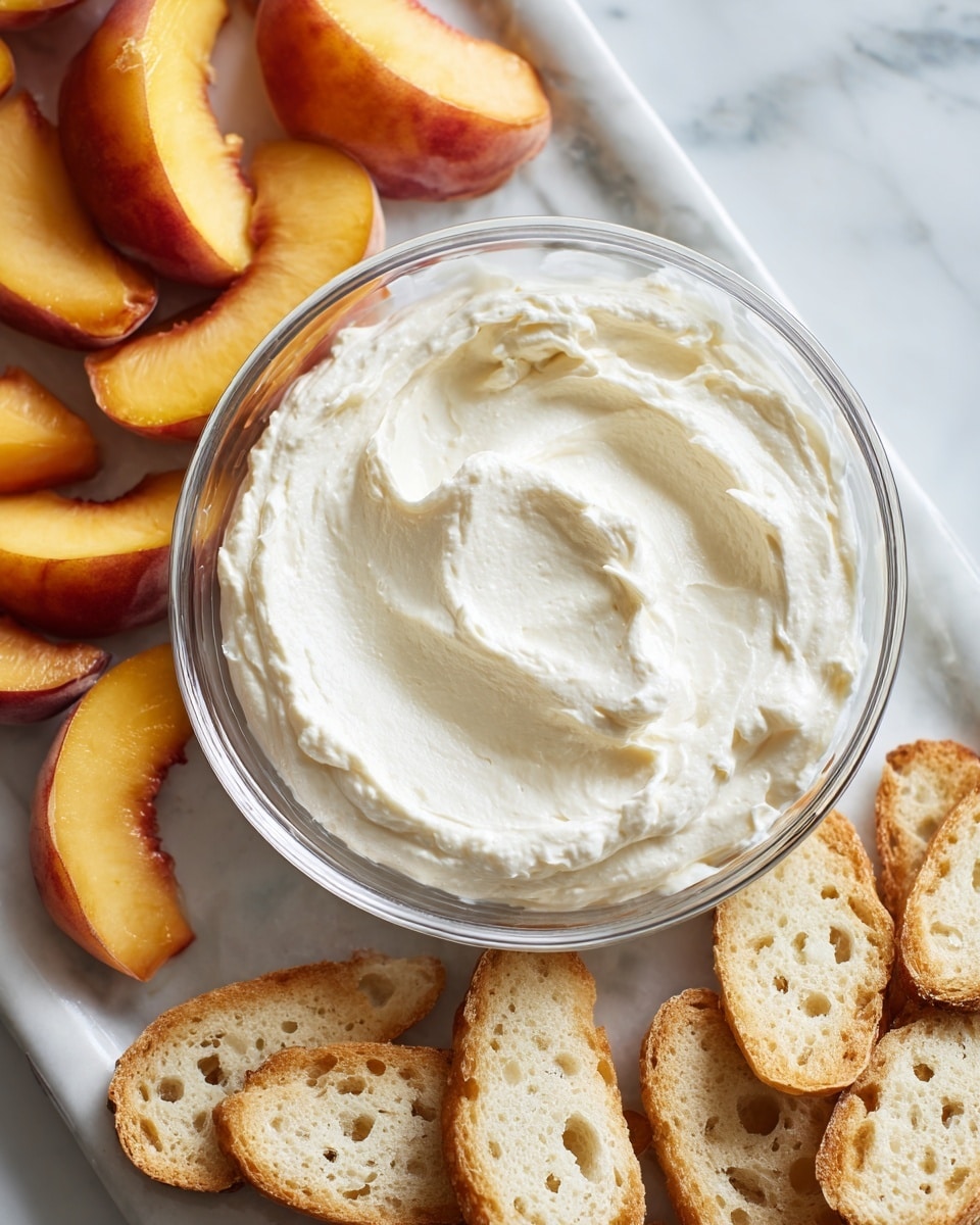 Grilled Peach and Ricotta Crostini Recipe - Recipe Image