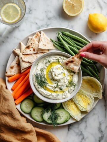 Lemon and Herb White Bean Dip Recipe