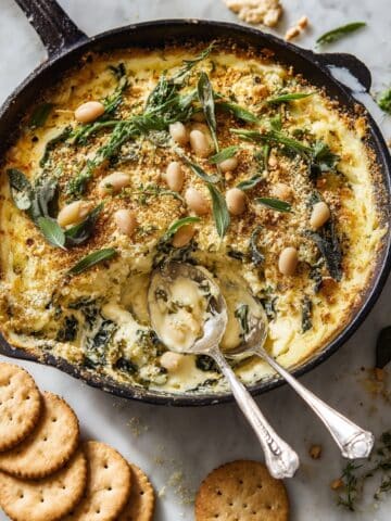 Kale & White Bean Artichoke Dip Recipe