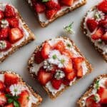 Crostini with Balsamic Strawberries and Ricotta Recipe