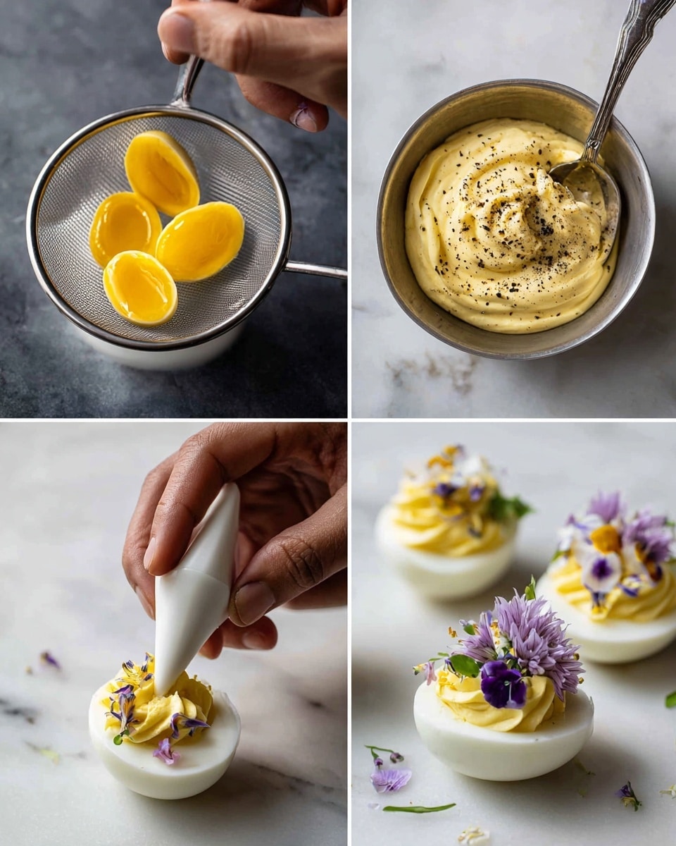 Boursin Deviled Eggs Recipe - Recipe Image