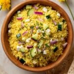 Lemon Turmeric Pearl Couscous Recipe