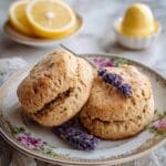 Lavender Lemon Scones with Honey Butter Recipe