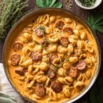 Creamy Butternut Squash Gnocchi with Sausage, Sage, and Thyme Recipe