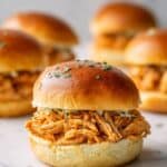 Buffalo Chicken Sliders (Super Cheesy!) Recipe