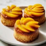 Mini Peach Upside Down Cakes Recipe