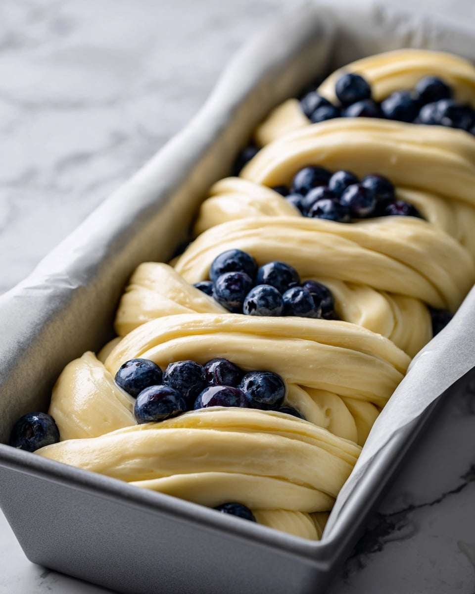 Vegan Blueberry Cardamom Pull Apart Bread Recipe - Recipe Image