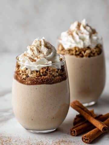 Cinnamon Roll Protein Shake Recipe