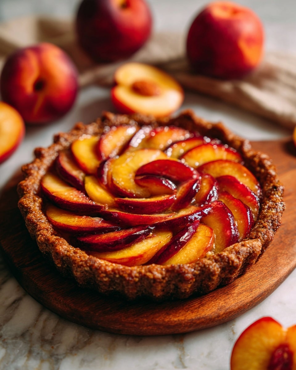 Nectarine Galette Recipe - Recipe Image
