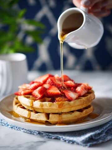 Sourdough Waffles Recipe