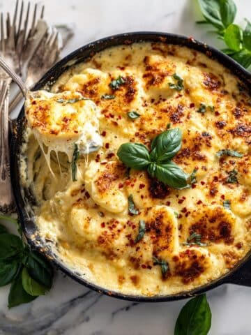 Chicken Alfredo Gnocchi Bake Recipe