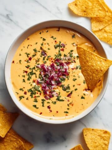 Viral TikTok Cottage Cheese Queso Dip Recipe