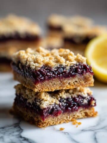 Oatmeal Blueberry Bars Recipe