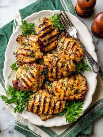 Grilled Lemon Herb Chicken Thighs Recipe