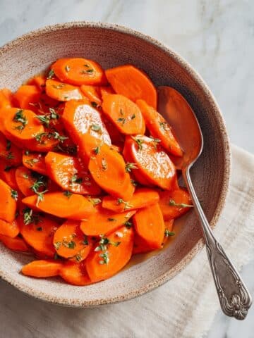 Simple Stovetop Honey Glazed Carrots Recipe