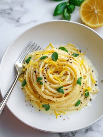 Lemon Cream Spaghetti Recipe