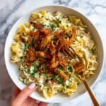 Crispy Parmesan Chicken with Creamy Lemon Pasta Recipe