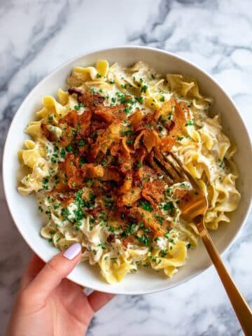 Crispy Parmesan Chicken with Creamy Lemon Pasta Recipe