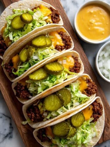 Big Mac Tacos Recipe
