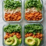 Mexican Meal Prep Bowls with Cauliflower Rice (Low Carb) Recipe
