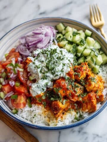 Moroccan Chicken Couscous Bowl Recipe