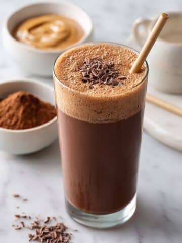 Chocolate Peanut Butter Protein Shake Recipe