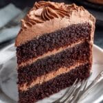 Decadent Homemade Chocolate Cake with Cream Cheese Frosting Recipe