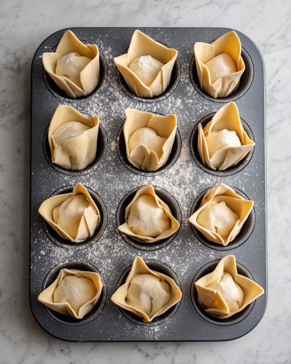 Mini Wonton Taco Cups Recipe - Recipe Image