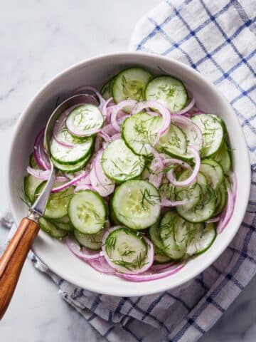 Cucumber Dill Salad Recipe