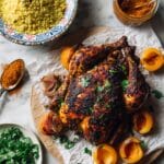 Moroccan Grilled Chicken With Apricots Recipe