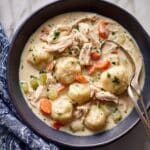 Easy Turkey and Dumplings (with Canned Biscuits) Recipe