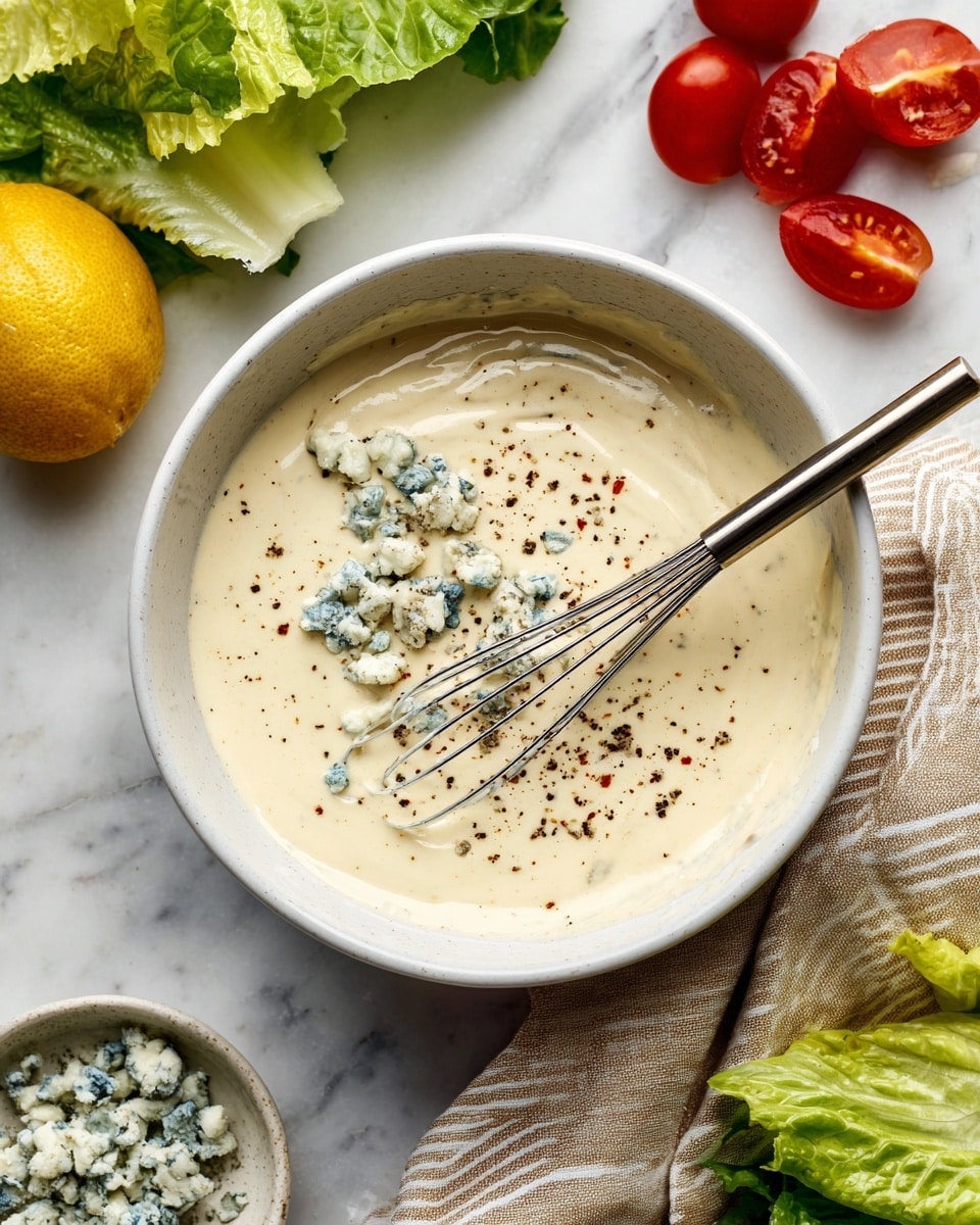 Steakhouse Blue Cheese Dressing Recipe - Recipe Image