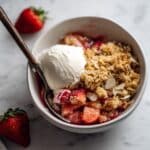Strawberry Rhubarb Crisp Recipe