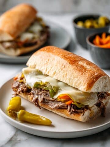 Slow Cooker Italian Beef Sandwiches Recipe